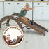 3in1 Montessori Climbing Set: Climbing Arch + Slide Board + Cushion - Beige