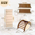 3 in 1 Montessori Climbing Set: Climbing Arch + Slide Board + Cushion – Chocolate