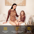 KID's girl's Smart Swim T-shirt with or without Hood Leopard