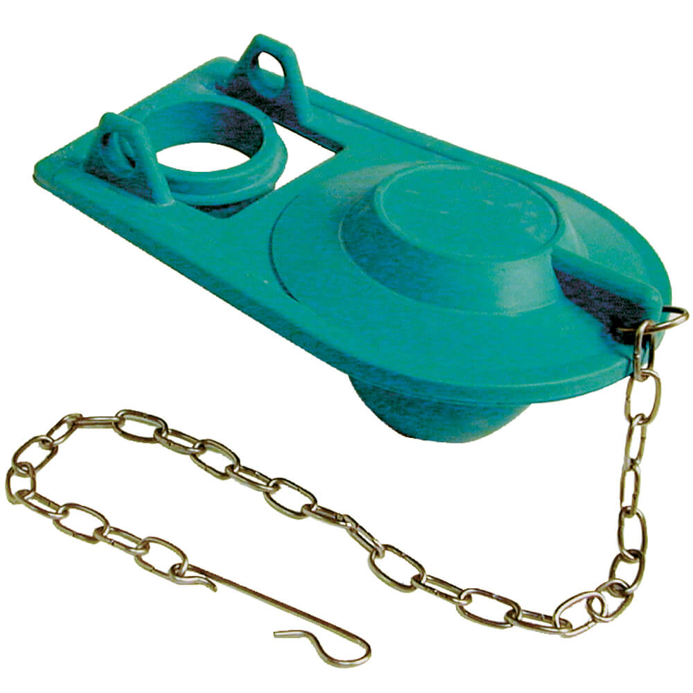Danco 40092 2 in. Premium Toilet Tank Flapper in Teal (1 per Box)