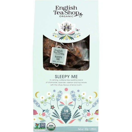 English Tea Shop - Organic Sleepy Me Tea (Pack of 6-15 Bags)