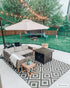 Spilsby Geometric Outdoor Rug - Clearance