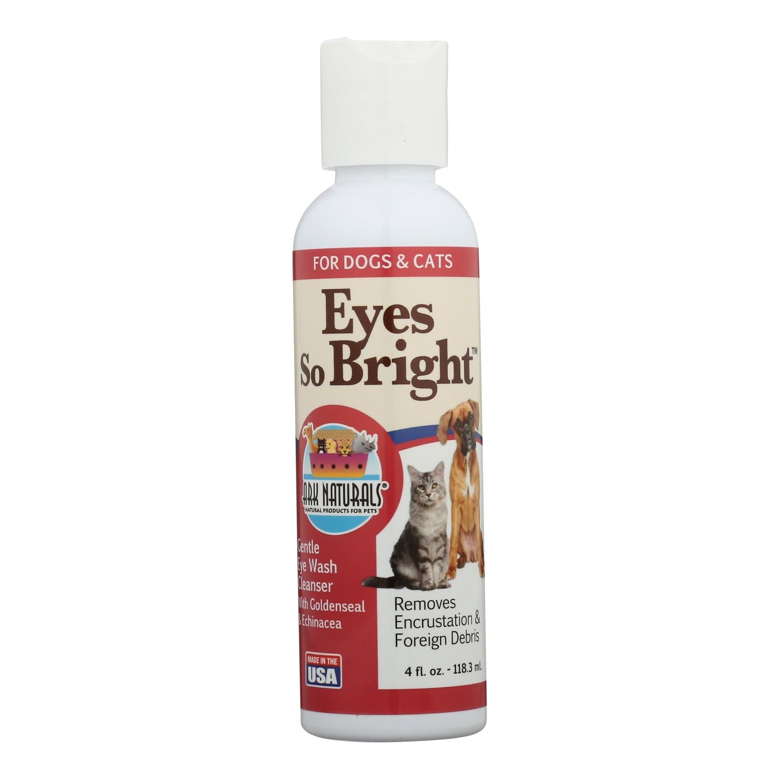 Ark Naturals Eyes So Bright para perros, 4 onzas líquidas