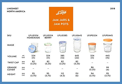 Le Parfait Jam Pots - Food Storage Containers
