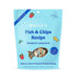Bocce's Bakery - Galletas para perros con sabor a pescado y papas fritas, 5 oz (paquete de 12) - Delicias hechas en EE. UU.