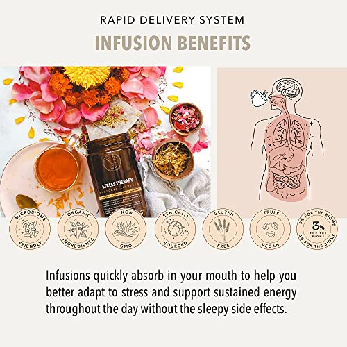 For The Biome - Stress Therapy 7 Flower - T-Flower Infusion (10 Bags)
