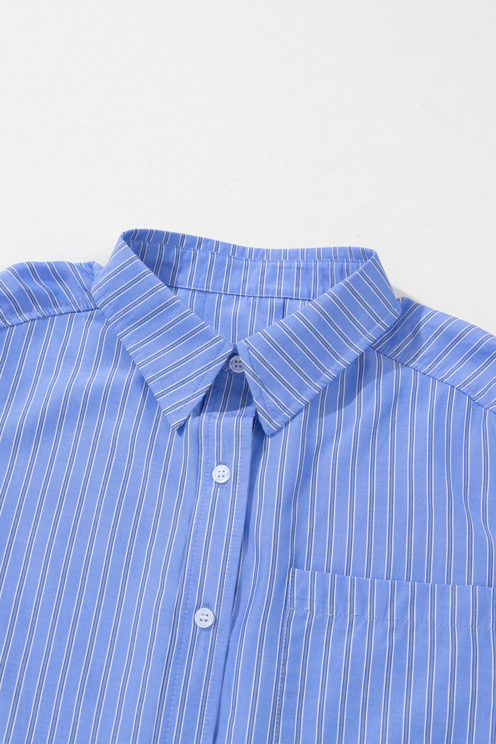 Women's Relaxed Fit Vertical Striped Shirt