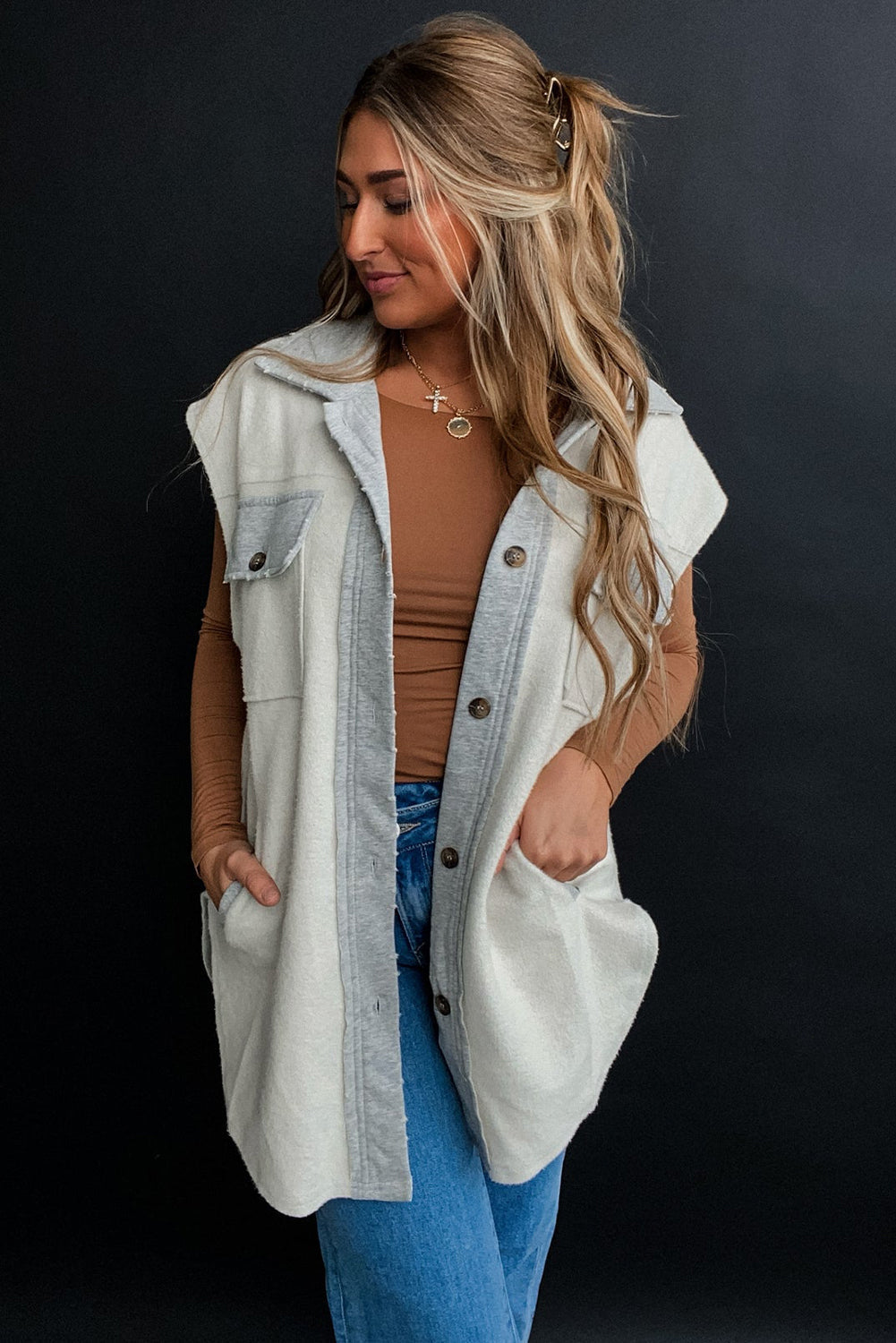 Spring Denim Vest