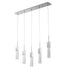 Rectangular Crystal Chandelier // 5 Light