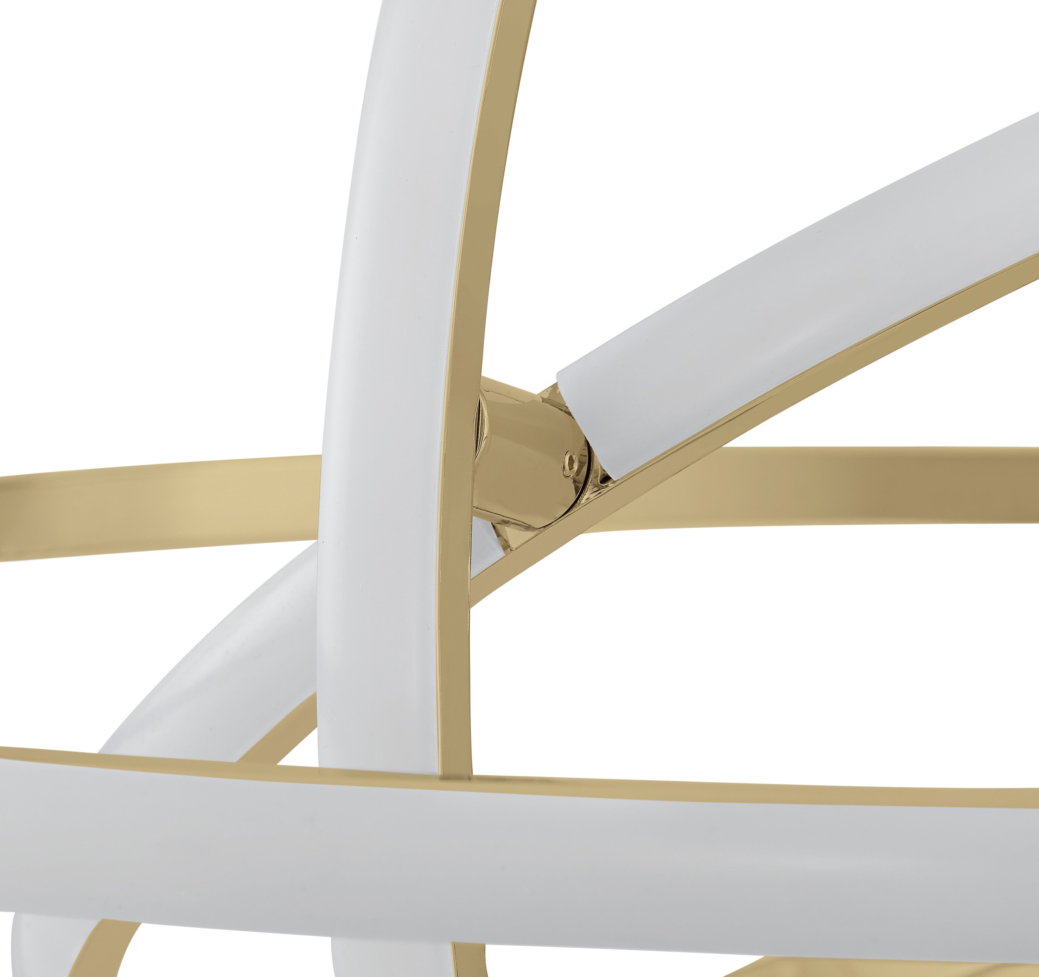 Lámpara de araña LED ajustable Oxford // Oro arena