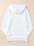 Stylish Pocket Hoodie with Distressed Detailing