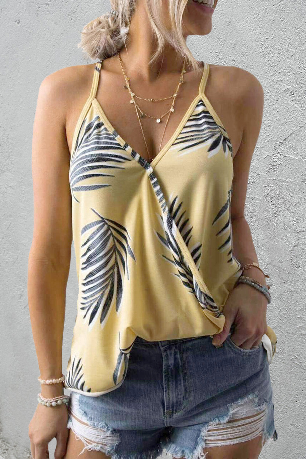 Tank Top with V-Neck