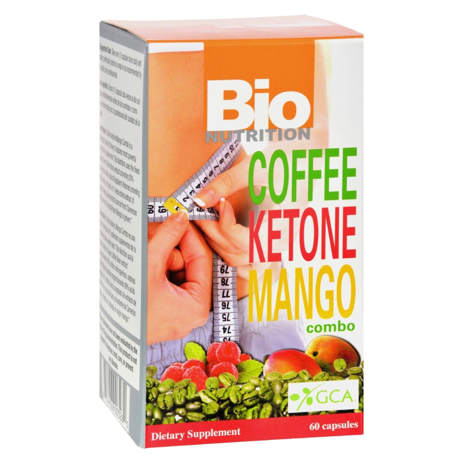 Combo de café con sabor a mango y menta Bio Nutrition - 60 unidades
