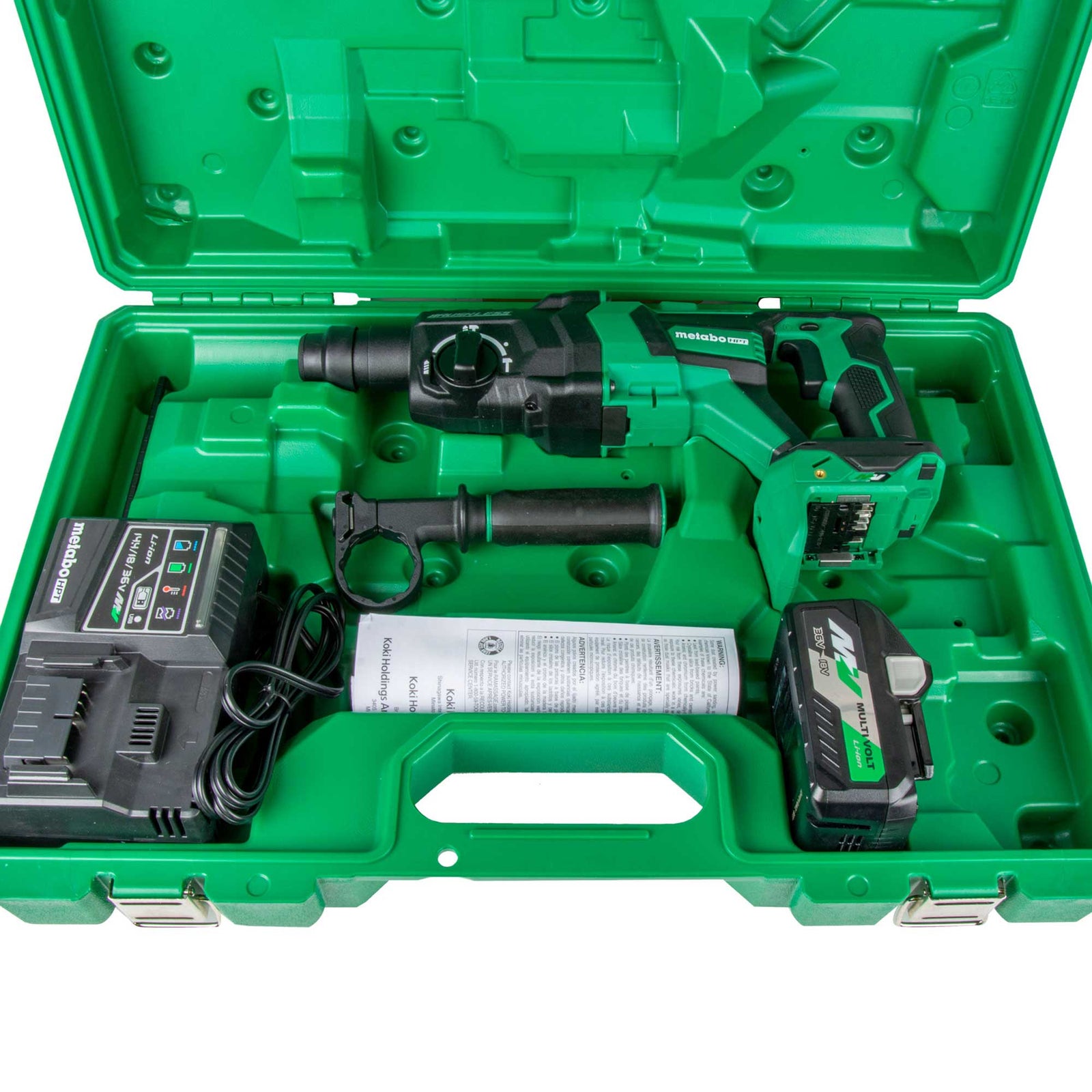 Metabo HPT DH3628DDM 36V MultiVolt Brushless SDS Plus 1-1/8