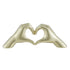 Heart Hands // Champagne Gold