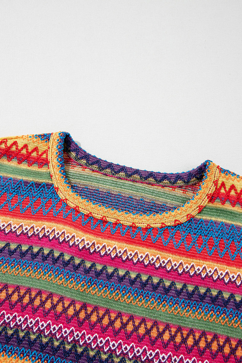 Long Sleeve Rainbow Top