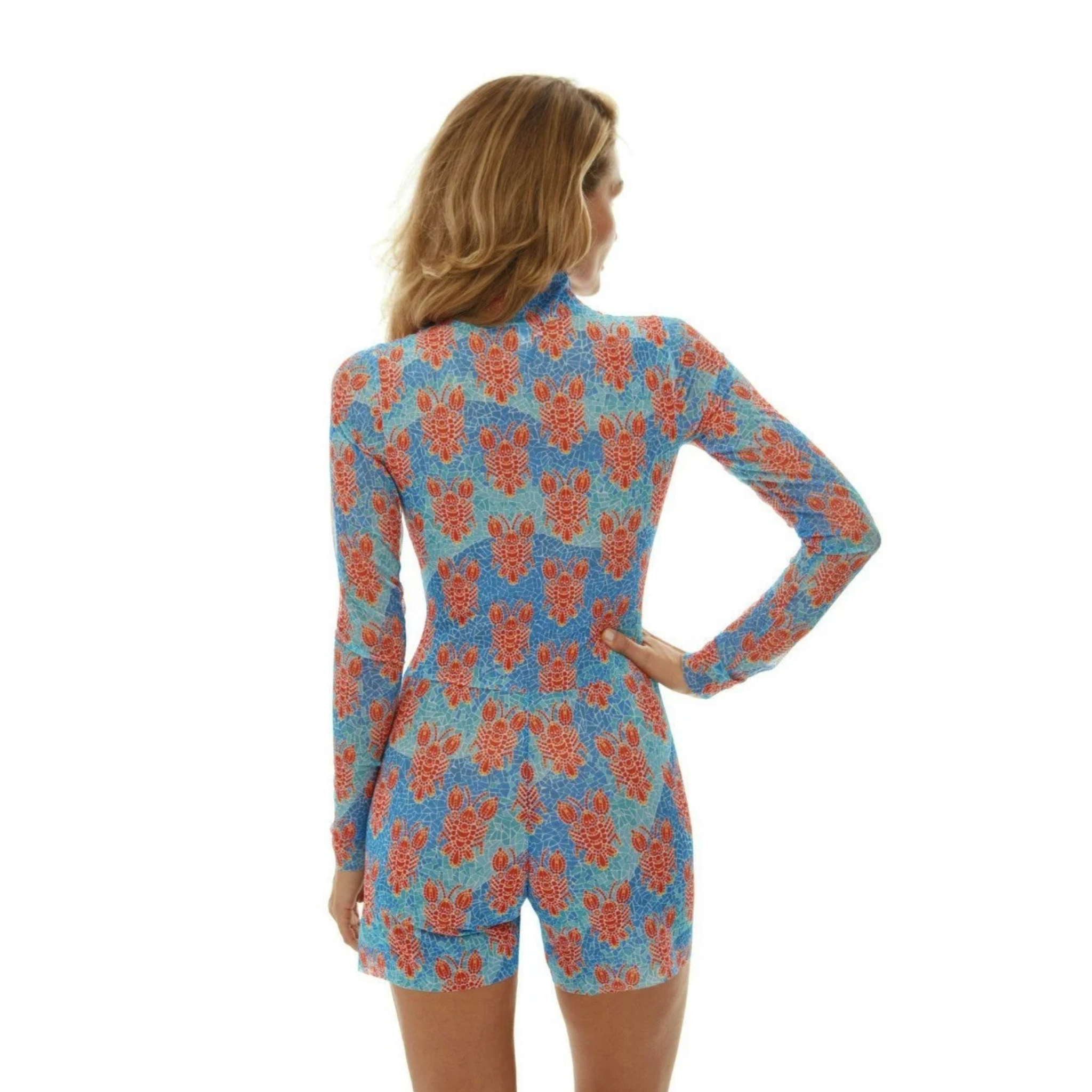 Lobster Pattern Jumpsuit