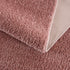 Alfombra lavable de felpa rosa Judy - Liquidación