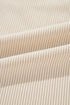 Long-Sleeve Corduroy Button-Down Shirt with Houndstooth