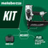 Metabo HPT NT65M2SM 2-1/2 In. 16 Gauge Finish Nailer (with Air Duster)