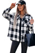 Black and White Glen Plaid Jacket