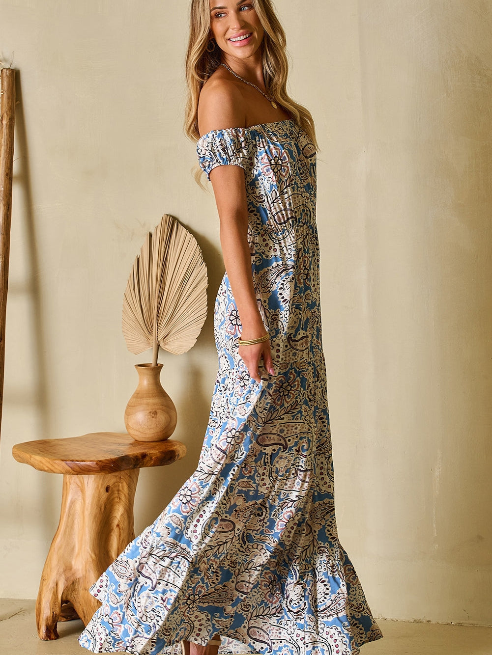 Elegant Off-Shoulder Floral Jumpsuit for Women