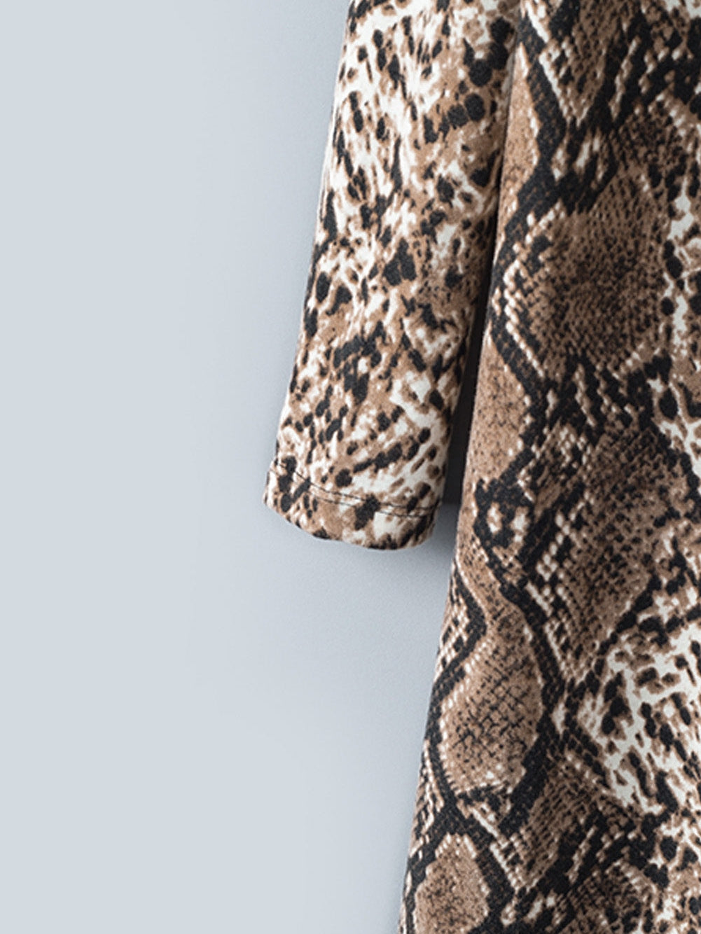 Bohemian Snakeskin Cardigan