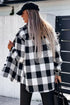 Black and White Glen Plaid Jacket