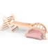 4 in 1 Montessori Climbing Set: Pikler Triangle, Arch, Slide Board, and Cushion for Toddlers (1–3 Years)