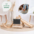 4 in 1 Montessori Climbing Set: Triangle Ladder + Climbing Arch + Slide Board + Cushion (1-3 y.o)