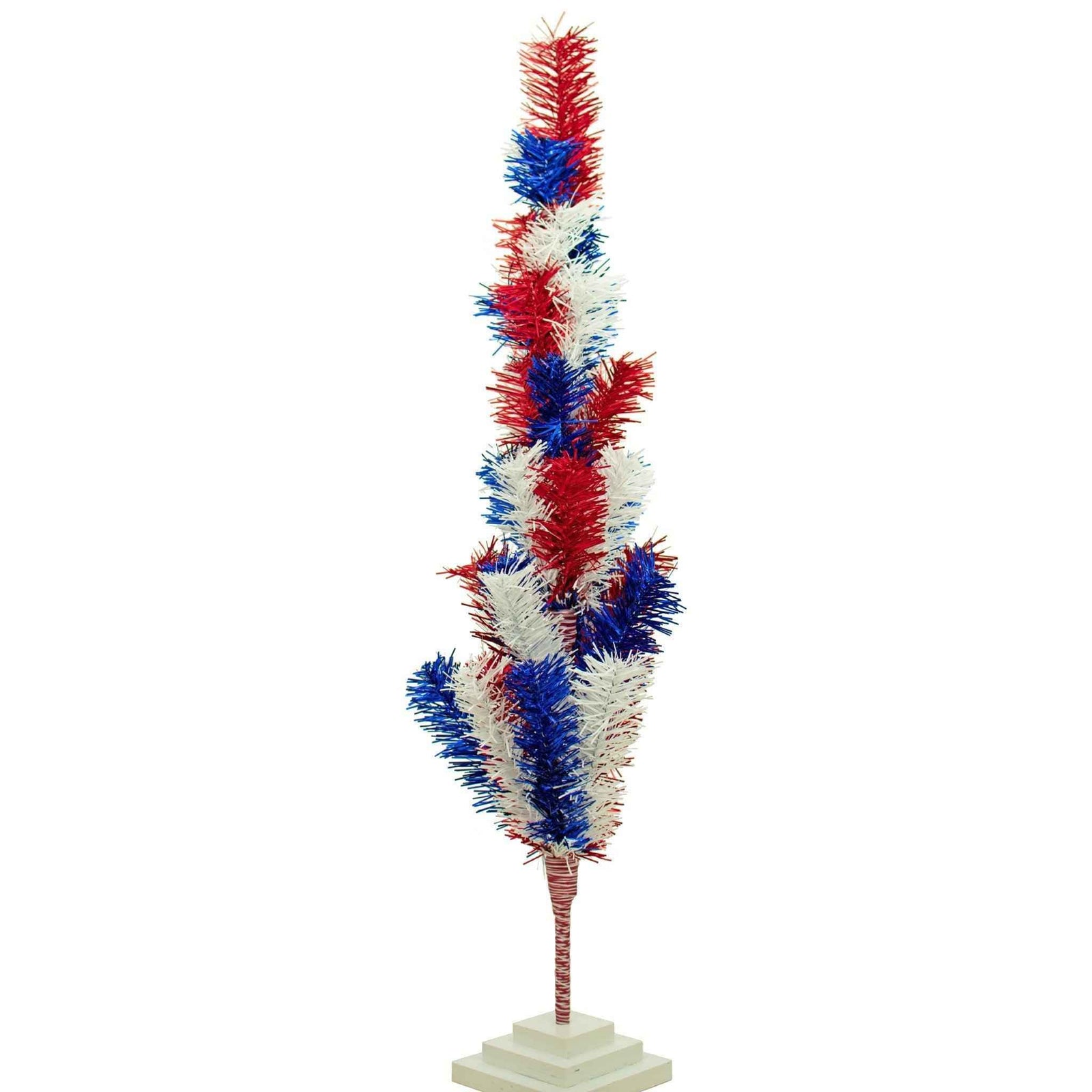 Árboles de oropel mixtos para el 4 de julio 