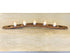 Candelabro de madera de barril de whisky, centro de mesa, decoración rústica para el hogar, regalo único (velas incluidas)