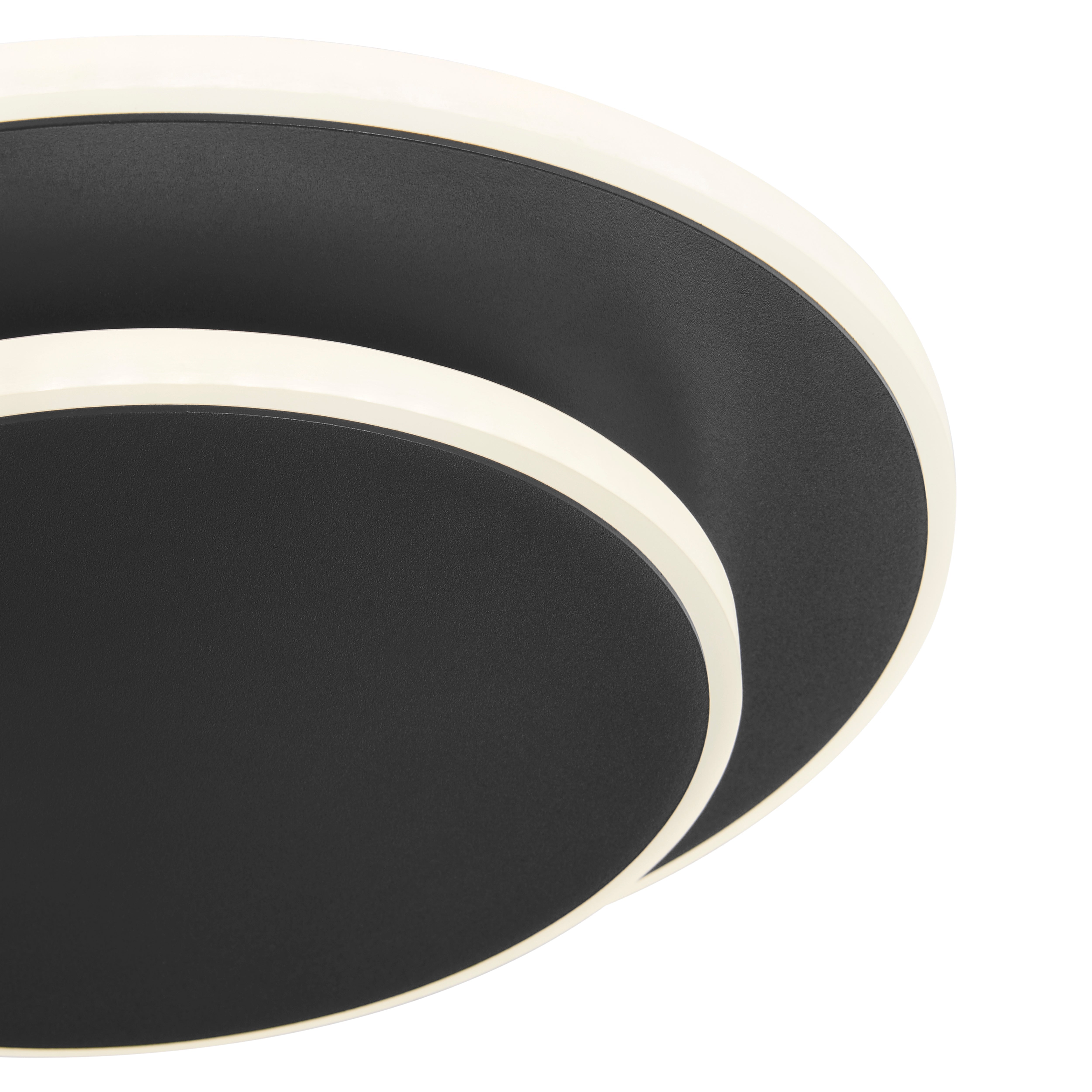 Lámpara multiusos Luna Eclipse Two Circle // Negra