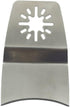 ZN180005 Concave Stainless Scraper Oscillating Saw Blade