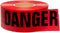 Red Danger Blasting Area 3" X 1000 Ft Barricade Tape