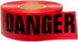 Red Danger Blasting Area 3" X 1000 Ft Barricade Tape