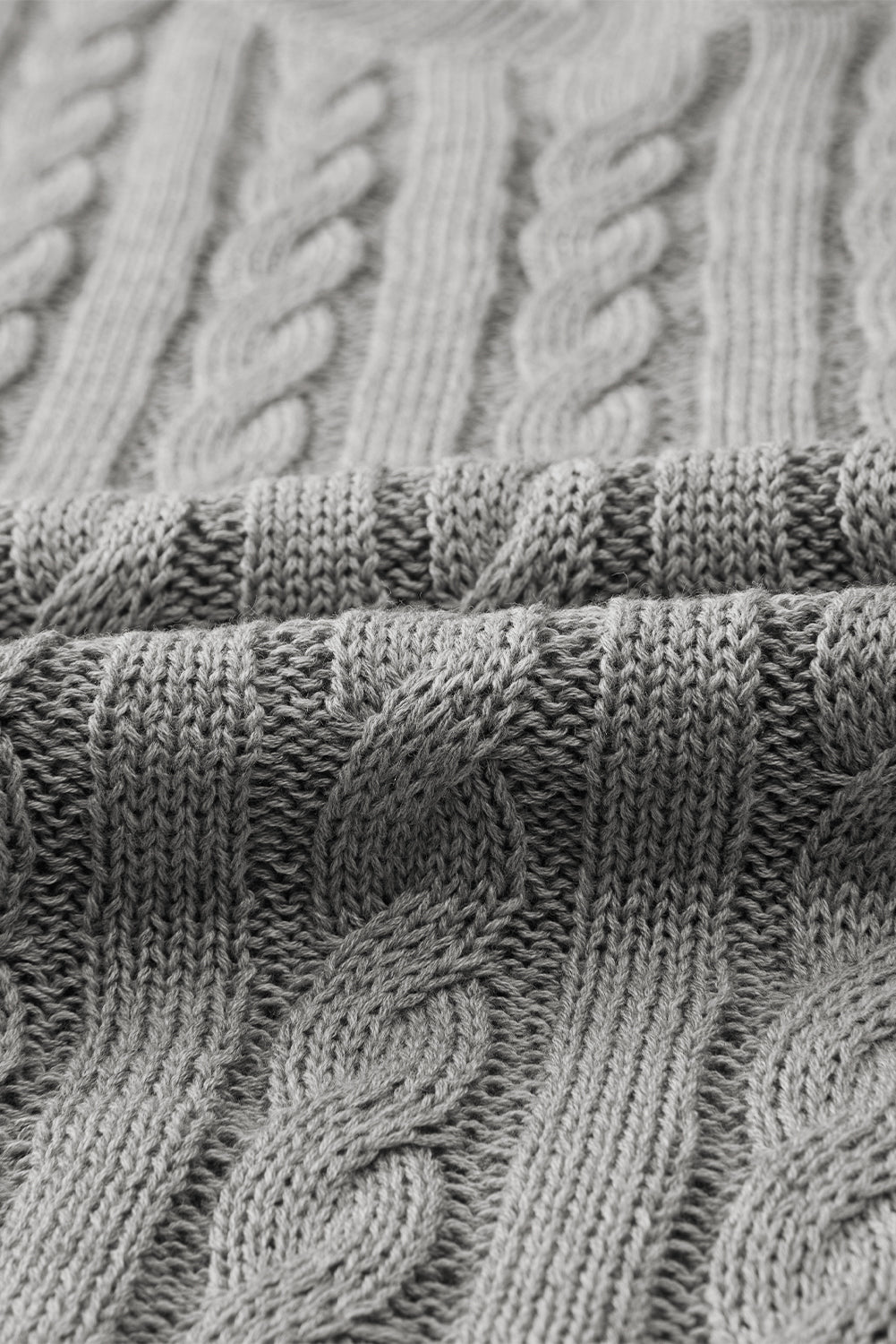 Chunky Cable Knit Top
