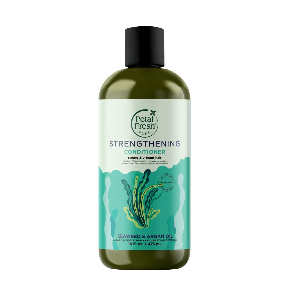 Acondicionador Petal Fresh Pure con aceite de argán y algas marinas, 473 ml (paquete de 6) - Cuidado hidratante para el cabello