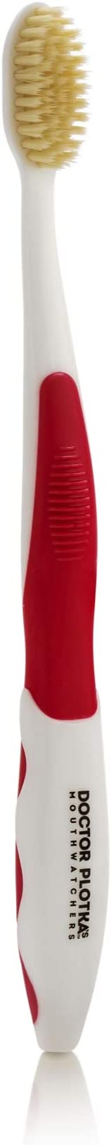 Cepillo de dientes Doctor Plotka's Rose para adultos, 6 unidades.