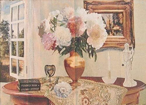 DaDa Bedding Breeze of Admiration Elegant Antique Woven Tapestry Wall Hanging - 36