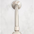 8 in. Stainless Steel Shower Head Extension Arm with Flange (Brushed Nickel Finish)