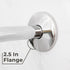 8 in. Stainless Steel Shower Head Extension Arm with Flange (Chrome Finish)