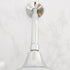 8 in. Stainless Steel Shower Head Extension Arm with Flange (Chrome Finish)