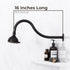 16 in. High-Arc Hook Shower Head Extension Arm (Oil-Rubbed Bronze Finish)