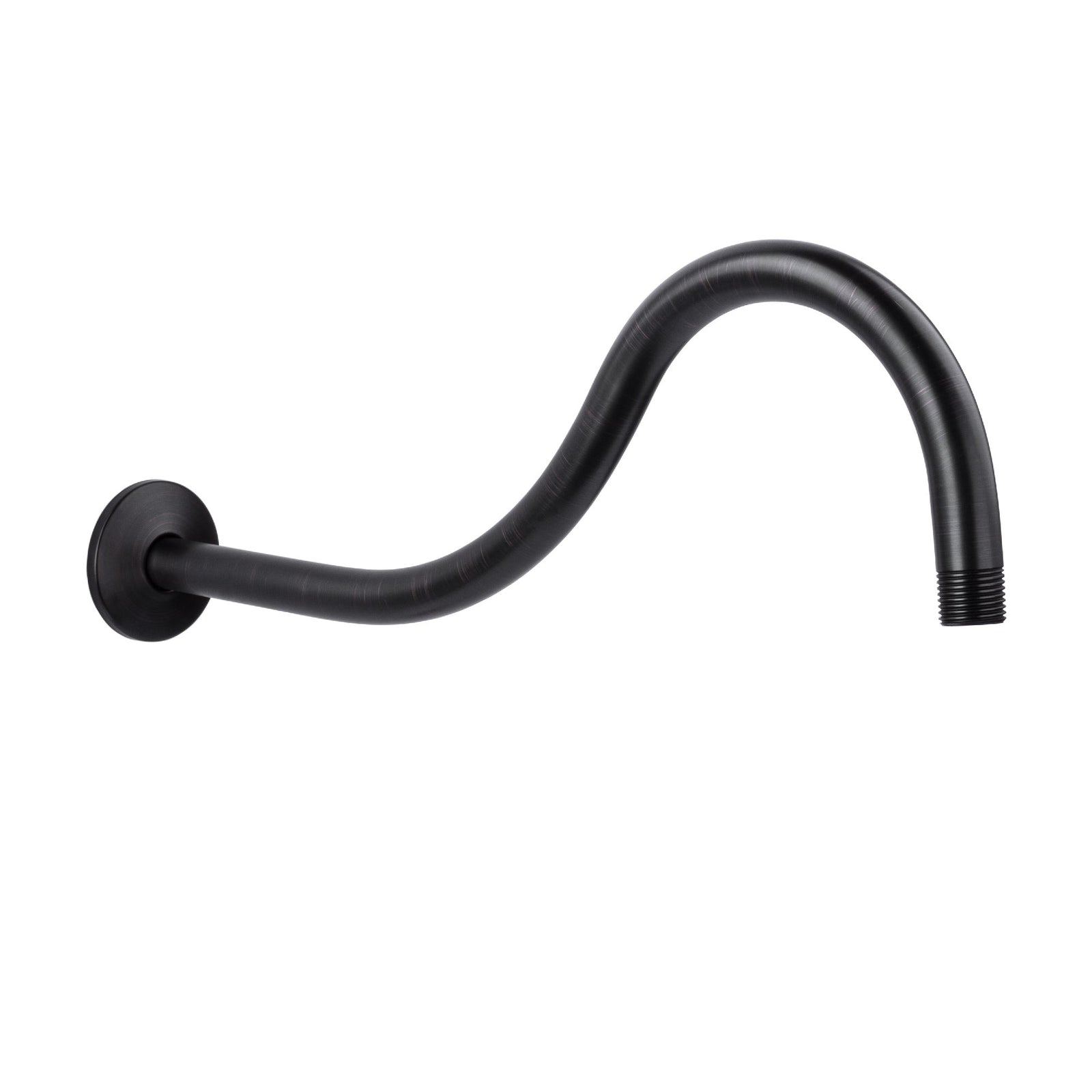 16 in. High-Arc Hook Shower Head Extension Arm (Oil-Rubbed Bronze Finish)