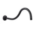 16 in. High-Arc Hook Shower Head Extension Arm (Oil-Rubbed Bronze Finish)