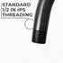 16 in. High-Arc Hook Shower Head Extension Arm (Oil-Rubbed Bronze Finish)