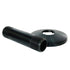 3 in. Shower Arm for Ceiling-Mounted Rainfall Showerhead (Black Finish)