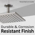 3 in. Shower Arm for Ceiling-Mounted Rainfall Showerhead (Brushed Nickel Finish)