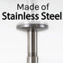 3 in. Shower Arm for Ceiling-Mounted Rainfall Showerhead (Brushed Nickel Finish)